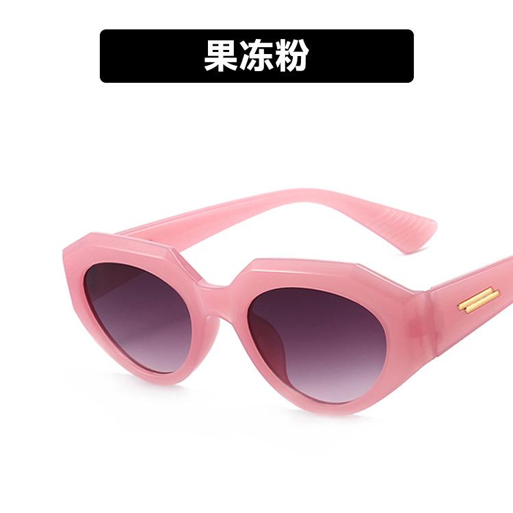Vintage Cateye polygon Sunglasses Women Sexy Retro Cat Eye Sun Glasses Brand Designer Colorful Eyewear Female