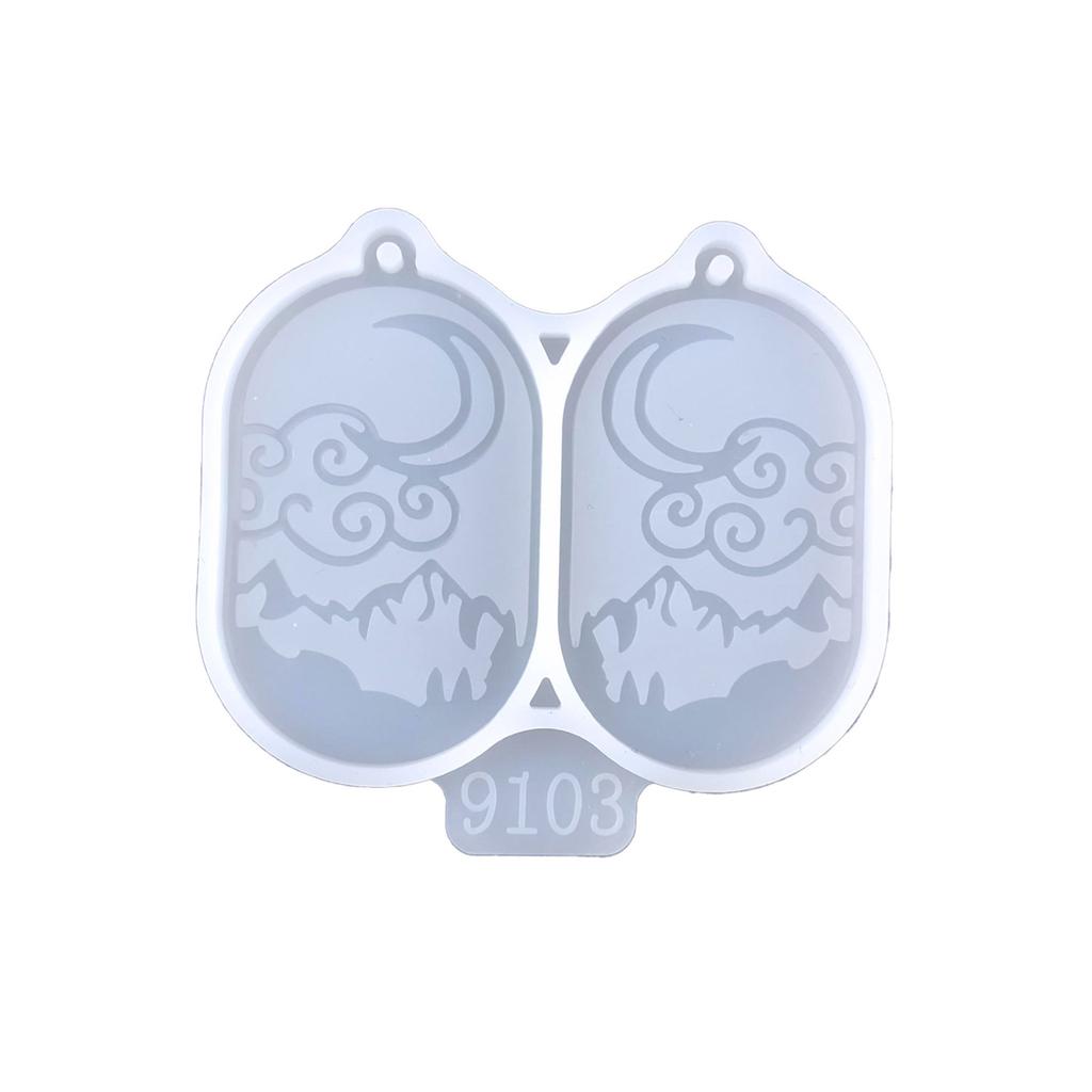 30 Styles Combined Earring Combination Ornament Molds Epoxy Jewelry Mold Resin Casting Pendant Mold Suitable for Diy