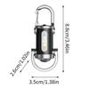 LED Keychain Light Long-lasting Camping Mini Flashlight Waterproof Outdoor USB Signal Warning Pocket Lamp For Survival Fishing
