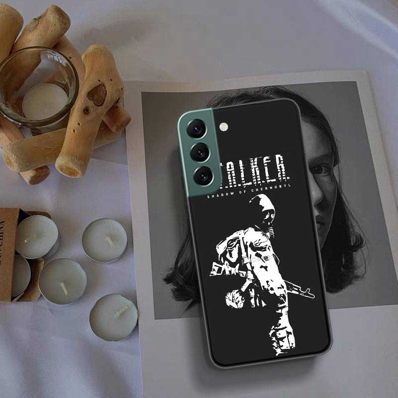 Hra Stalker Obal na telefon Pro Samsung Galaxy S22 S25 Ultra S21 S10 Plus S26 Edge S20 S23 S24 FE Kryt Silikonový Měkký TPU Průhledný