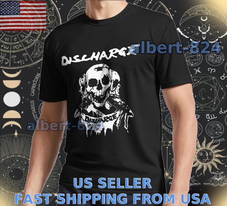 

NEW SHIRT DISCHARGE LOGO T shirt FUNNY AMERICAN SIZE S TO 5XL XL