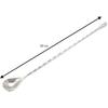 Cuchara Mezcladora Lágrima 30cm Acero Inoxidable 304 para Cócteles y Bebidas - Herramienta Profesional de Cuchara de Bar para Mixología en Bares Restaurantes