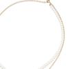 De NOBLE THE LABEL PEARL LINE CONTROLLING NECKLACE