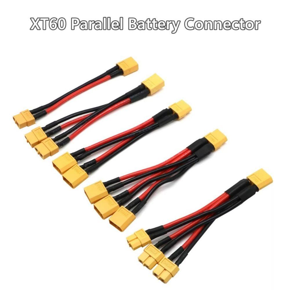 Male Female Plug Parallel Battery Connector 14 AWG Connector Cable  for RC Battery Motors