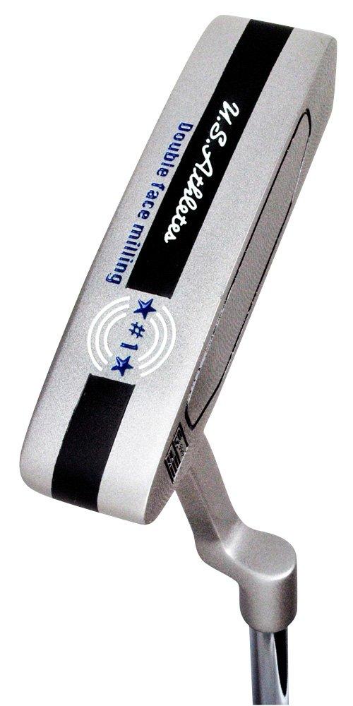 

Паттер LEZAX Паттер стальной шафт Лофт 3 градуса USAthletes USPT-6728 Угол серебряный