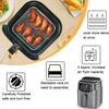 3-layers Air Fryer Rack Stainless Steel Stackable Grid Grilling Drying Steam For Air Fryer Basket Tray Air Fryer Accessories