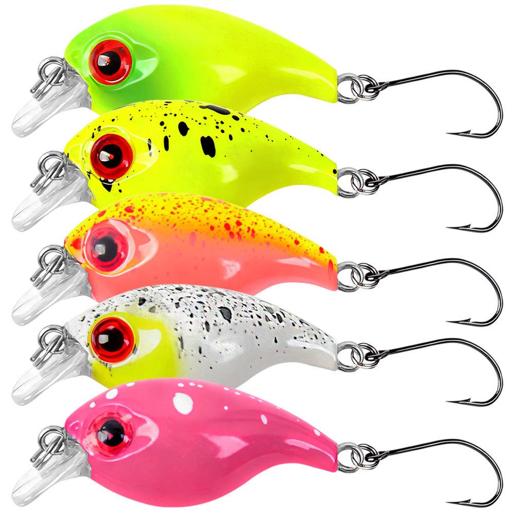 Leurre Flottant Fat Rock Fishing LINGYUE - Micro Appât Bionique pour Lancers Longs