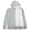 Montbell Men's Relaxed Wear Cotton Sweat Zip Parka Light Gray / S