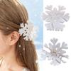 1/3pcs NEW Christmas Snowflake Acrylic Hair Claw Winter Romantic Snowflake Hair Claw Clips For Women Girls Hair Accessories