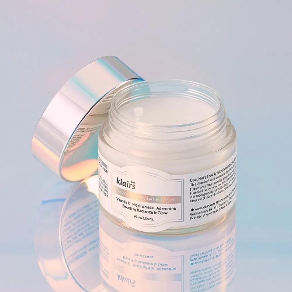 Dear Klairs Freshly Juiced Vitamin E Mask 90g Brightening Firming Hydrating Sleeping Mask Moisturizer