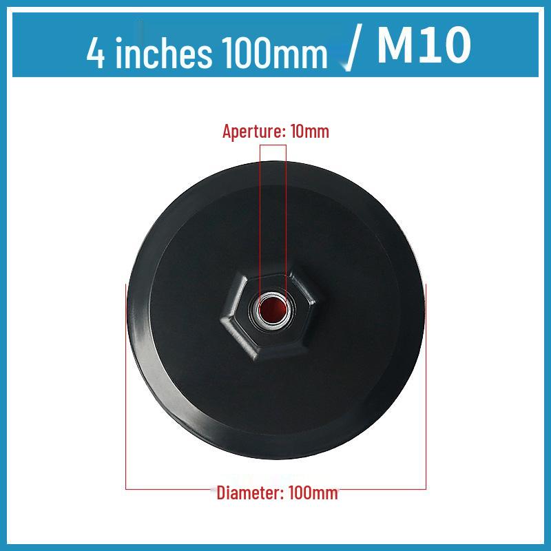 Stone Polishing Kit: Wet/Dry Pads, Self-Adhesive, Rubber Backing, Angle Grinder Head, Sandpaper Suction Cup