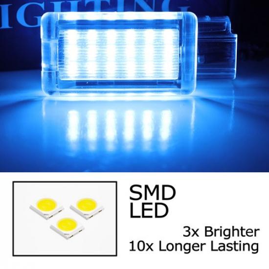 OEM Replac Aqua Ice Blue LED Trunk Cargo Light Assembly For Chevy Cadillac Buick