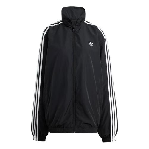 Adidas Women s Adilenium Season 3 Oversized Track Top Black JD3392 XL чёрный