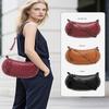 Exquisite Rivet Half-Moon Crossbody Bag European And American Hot-Selling Single Shoulder Crescent Bag