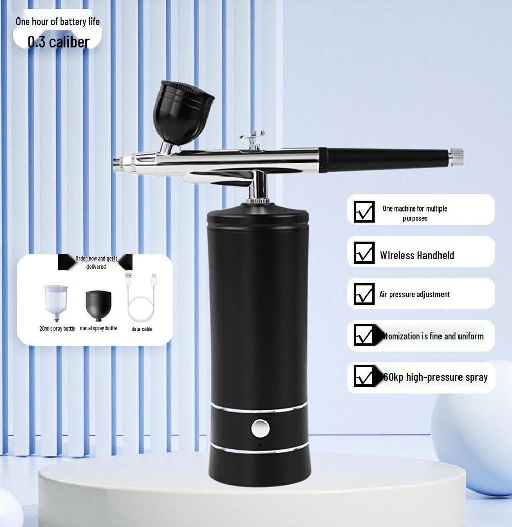 Elektrische Airbrush-Pistole für Tätowierungen, Modellbau, Acrylmalerei und Nagelkunst