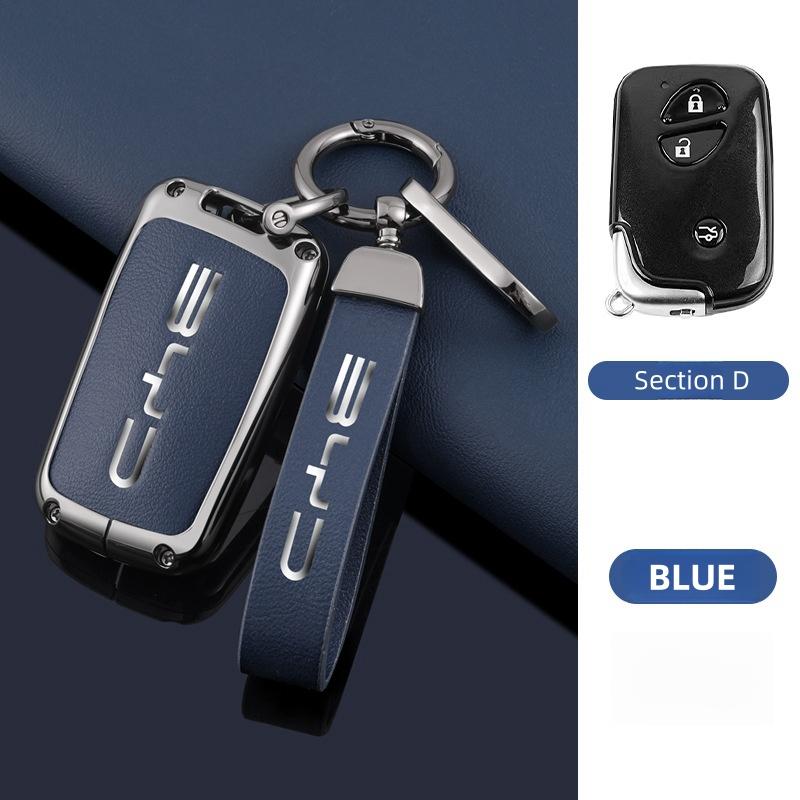 Zinc Alloy Car Key Case Cover For BYD Song Pro Plus Max Dmi EV Seal Dolphin 2022 2023 2024 Remote Control Key Bag Accessories