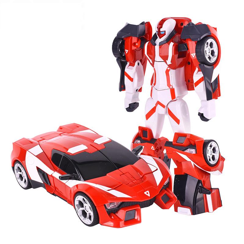 Duża Wersja Zagraniczna Tobot Robot Transformujący w Samochód Zabawki Koreański Kreskówkowy Bracia Anime Tobot Deformujący Samochód Spycharka Zabawki