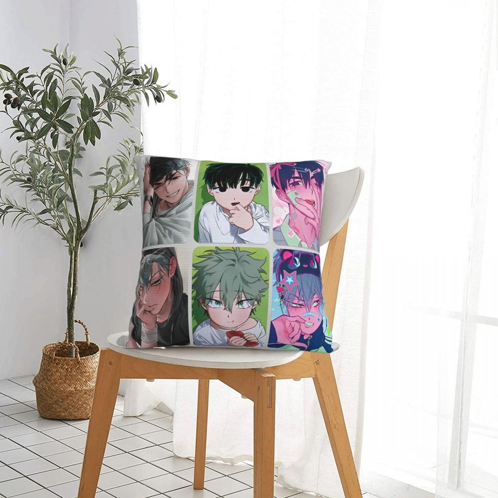 Alien Stage Idol Square Pillow Case Polyester Decorative Pillow 45*45Cm Cushion Covers
