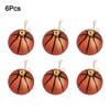 Xmas Decor Christmas Tree Balls Basketball Baubles Convenient Easy To Hang Lasting Use Lightweight New Practical Christmas