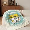 Craft I-icocrafts Throw Flannel Throw Blanket, Lightweight Cozy, Durable Washable Cute Cool