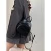 Simple Sweet Pu Women's Backpacks Fashi Solid Color Casual Female Backpack Novel Cute Ladies Handbag Shoulder Bag Tote Purse
