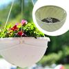 Hanging Baskets Flower Pots Garden Decor with Drainage Hole Plant Chain Hook, for