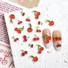 Cartone Animato Unghie Artistiche Fai da Te Ciliegie Resina Accessori Frutta Mollette Capelli Orecchini Accessori Unghie Artistiche Ingrosso