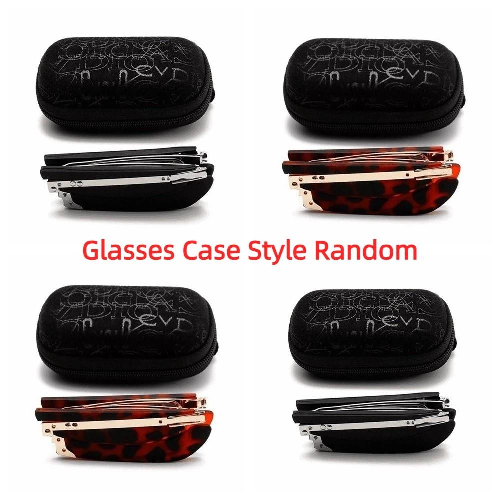 Portable Foldable Reading Glasses Lightweight Elderly Eyewear Anti Blue Presbyopic Glasses Daily
