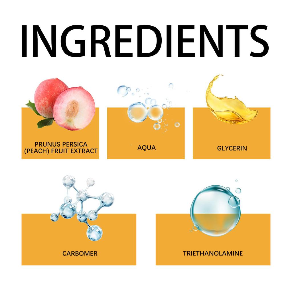 EELHOE Peach Tanning Gel Summer Sun Beach Sunless Tanning Beauty Deeply Moisturizing Skin