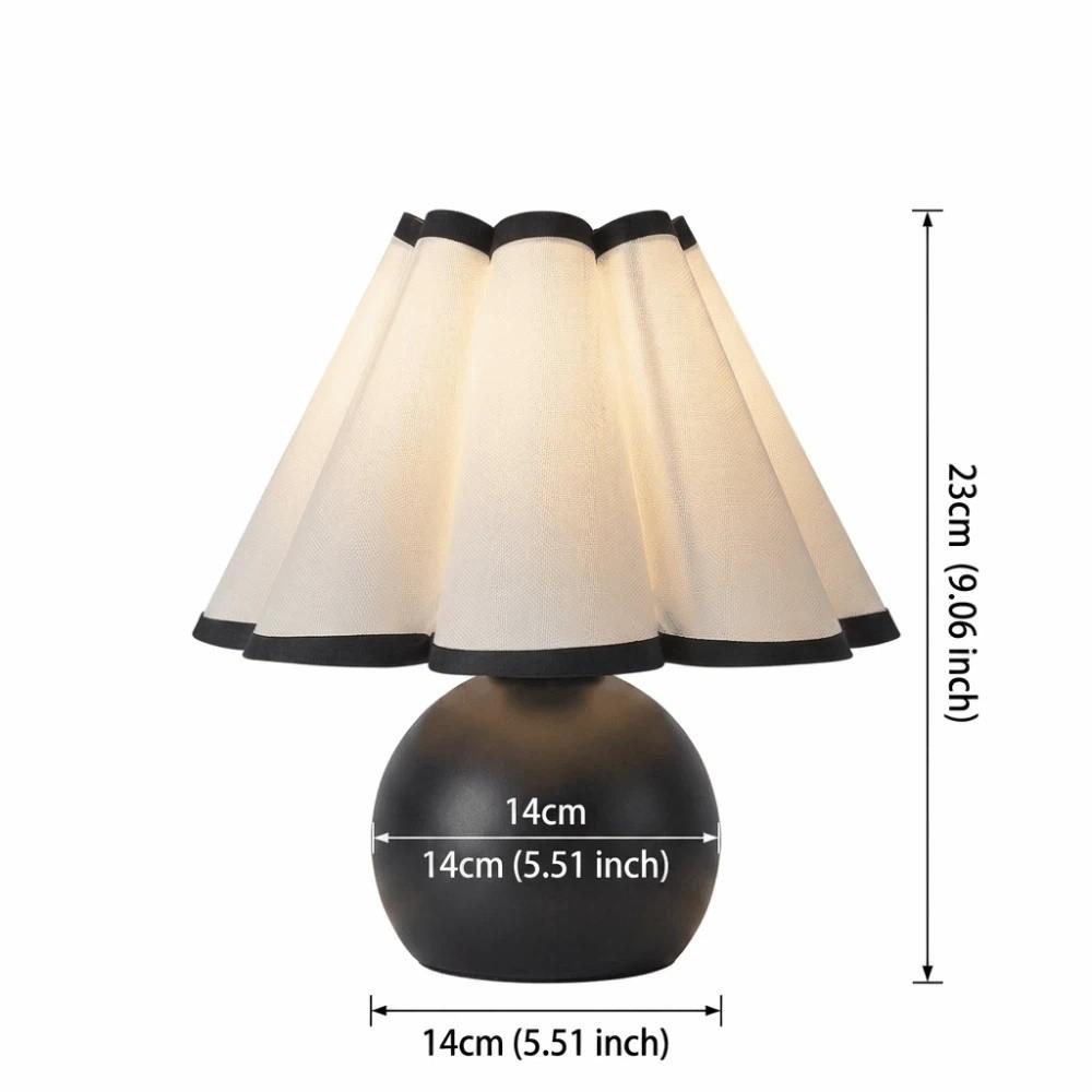 Brass Gold Table Lamp Walnut Wood Grain Night Light Shelves Ambient Night Light Living Room Decor