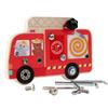 Wooden Fire Truck Construction Toy For Early Education And Puzzle Play