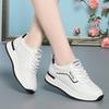 Autumn Winter Fashion Platform Women Mother Shoes Walking Comfortable Soft Leather Causal Running Non-slip Soft Leather Sneakers