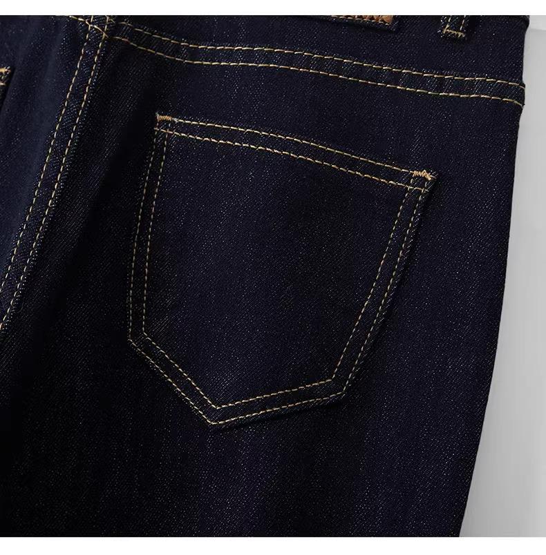 Women's High Waist Retro Slimming Denim Jeans - Blue Wide Leg, Narrow Leg, Loose Fit for Spring and Autumn 2025