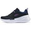 Mousse Respirante Confortable Basse sur la Cheville Chaussures de Running Décontractées Baskets Femme Noir 150224-BKMT