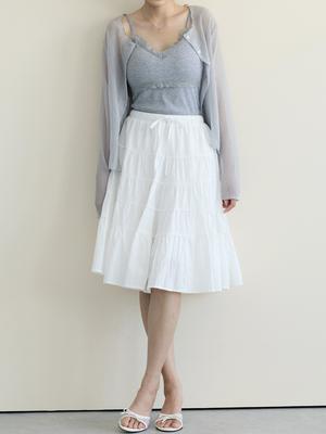 PAIGEFLYNN Romantic Tiered Skirt_S6Bsk008C