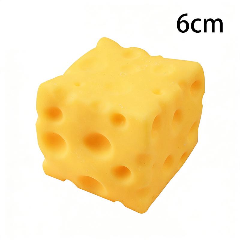 

Size Large Cheese Fidget Toy Slow Rising Shapeable Venting Ball Realistic Giant Squeeze Toys For Adult Stress Easing