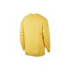 Nike Swoosh Logo Sports Casual Pullover Hoodie Men Tops Yellow CU4035-761