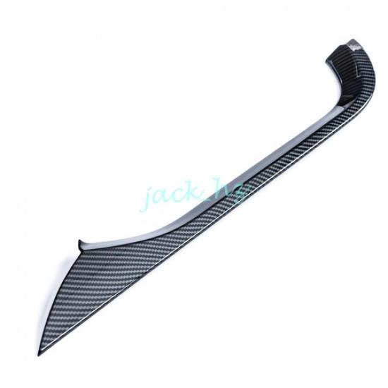 Carbon Fiber Interior Center Console Strips Trims For Subaru Outback -