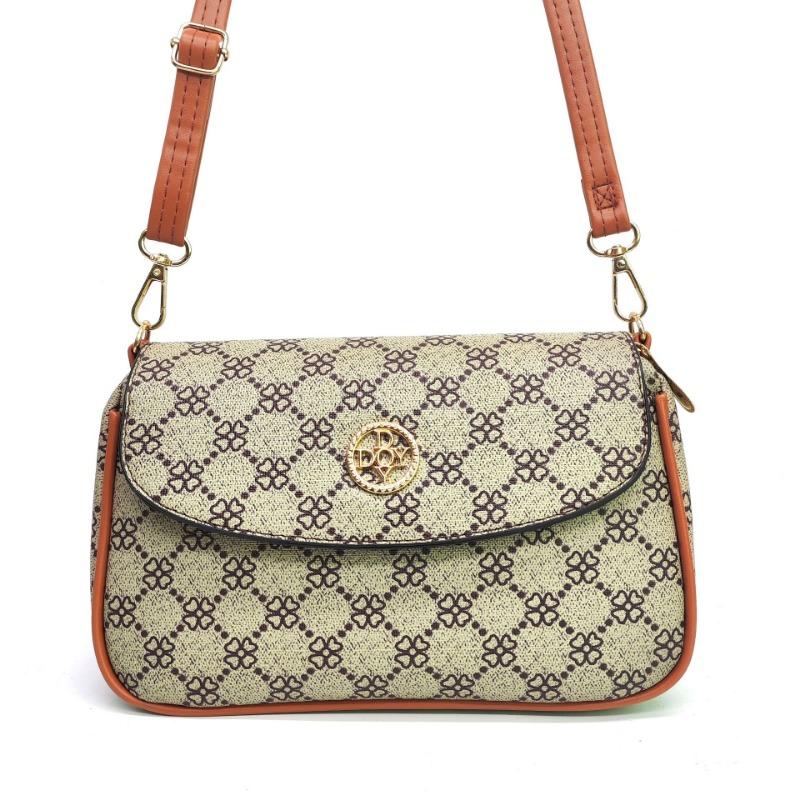 New middle-aged and elderly shoulder bag fashionable versatile bag cover oblique span bag women's grocery change bag