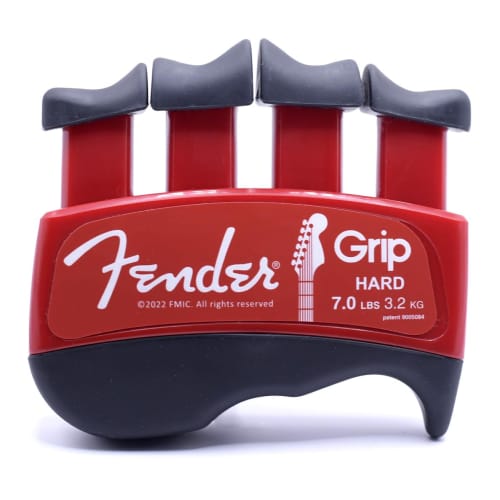 Fender Drip Hand and Finger Exerciser (Hard - 7 lbs / 3.2 kg) ? The best ergonomic finger strengthener to improve playing on all stringed instruments