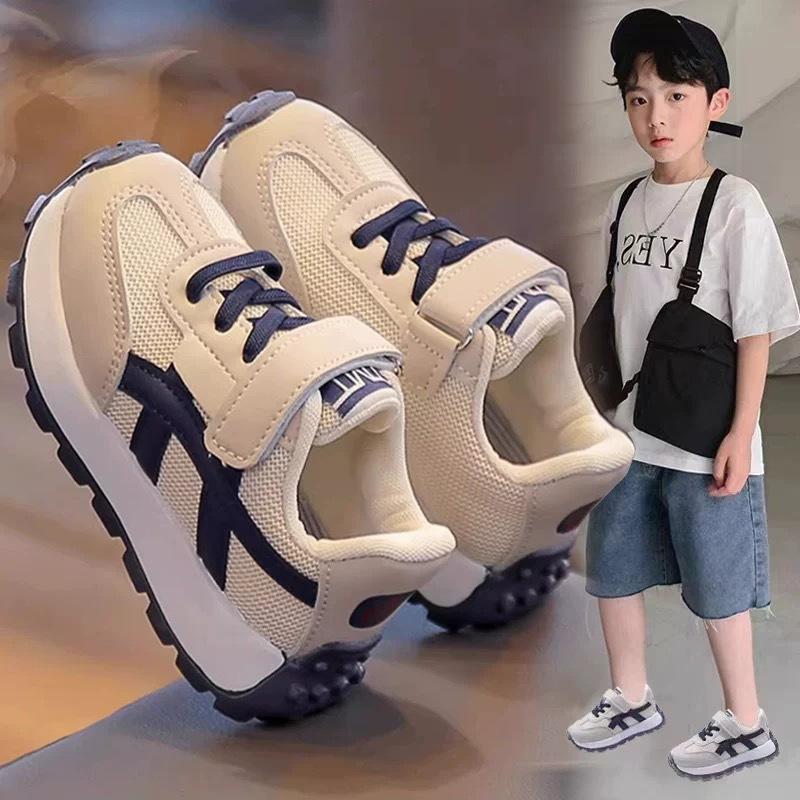 Boys shoes 2025 spring and autumn new children's sports shoes winter velvet dad shoes boys baby soft-soled Forrest Gump shoes