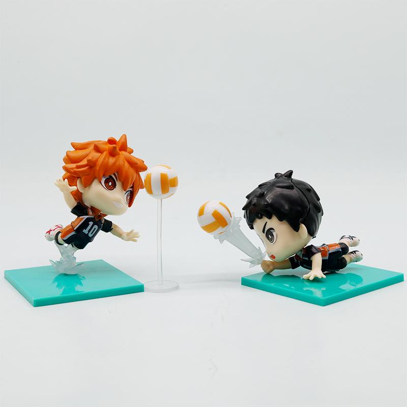 NEW Haikyuu!! Action Figures Trendy Collectible PVC Figure - Hinata Shoyo Kageyama Tobio - Anime Surprise Gift Doll