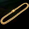 Hot Sale Necklace Hip Hop Gold Cuban Link Chain Iced Out
