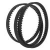 Rubber Timing Transmission Belt High Temperature Resistant Folding Bike Drive Belt for Small Machinery 8M 1440 13