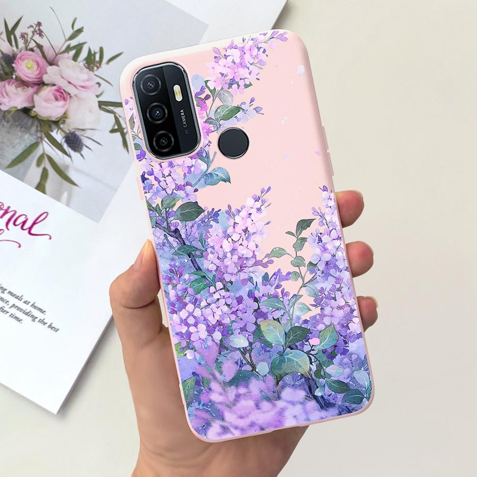 For Oppo A53 A53s Case Cute Fashion Cartoon Painted Cover Soft TPU Phone Case For Oppo A53s A 53 S OppoA53 S Fundas Coque Bumper