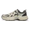 Li Ning CF Pantofi de drumeție cu top jos, versatili, absorbante de șoc, suport, reflectorizanți, unisex, Argintiu Obsidian, Gri Ovăz AHTV033-5