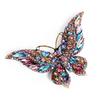 Exquisite Full Zircon Big Flower Pin Brooch Luxury Crystal Flower Brooch Fashion Bridal Wedding Dress Pin Accessories