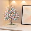 Décoration de bureau en acrylique style bohème plat 2D Arbre Œuf d'oiseau, Plaque de décoration intérieure Art mural à suspendre Décoration de jardin décorative pour Porte de chambre Panneaux H