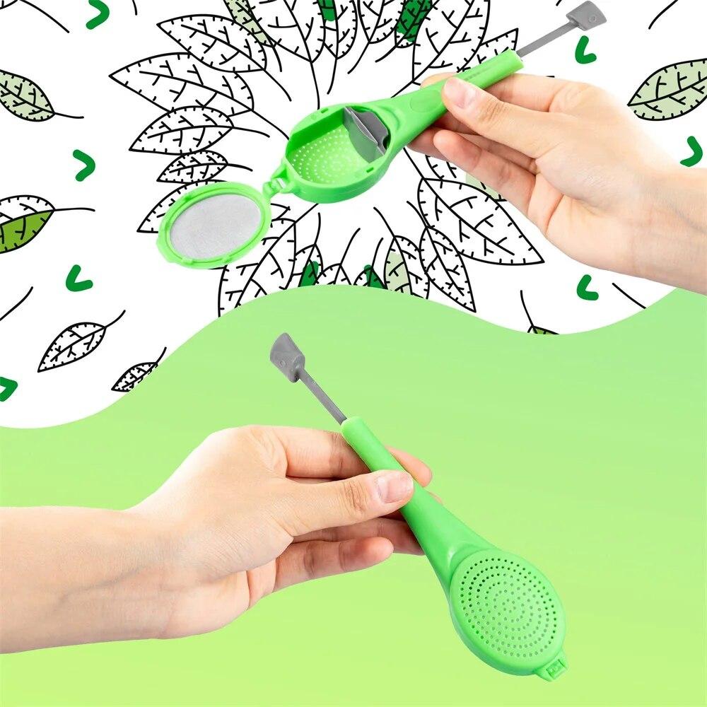 1ks Čajové sítko na sypaný čaj Stojan do šálků nebo hrnků Síťka Nerezová ocel pro louhování Filtrační sítko pro louhování