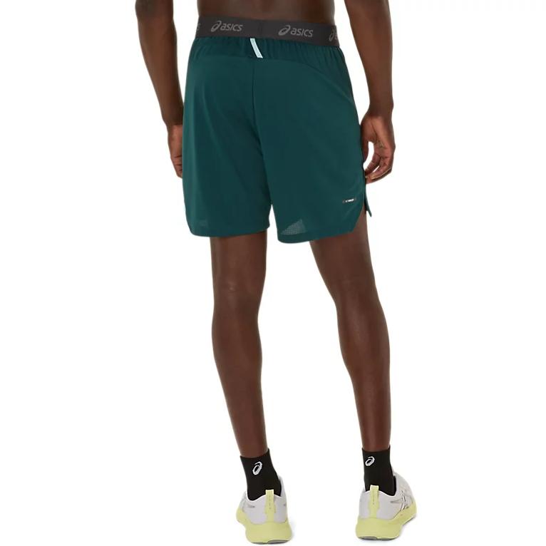 Asics Actibreeze™ Comfortable Fashion Sports Five-Point Casual Shorts Men shorts Saxon-Green 2031E894-300